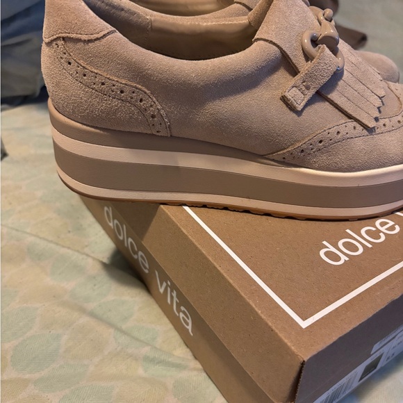 NWB Dolce Vita Jhax Almond Suede size 8.5 - Picture 7 of 8